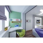 Дизайн проект интерьера детской комнаты - ярко,  удобно,  бюджетно!