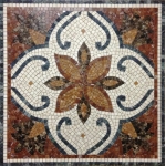 Мозаичные ковры из натурального камня
