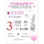 Метрика для детей.  Сделаю за 1 день