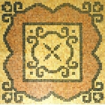 Мозаичные ковры из натурального камня