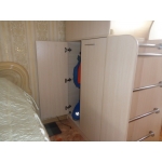 продам детскую кроватку, новая (набор детской мебели)