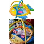 Продам необычный развивающий коврик Biba Toys Рыба Радуга